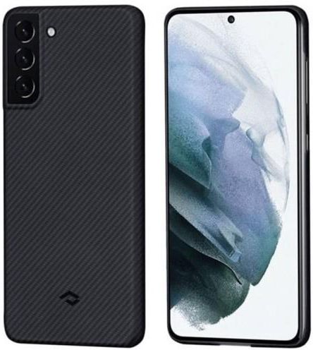 Zdjęcie Pitaka Etui Air Case Galaxy S21 czarno-szare (Twill) (8594184313992) - Odolanów