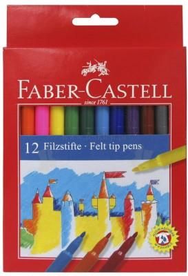 Zdjęcie Faber Castell Flamastry 12Kol Zamek Opk.Kart.Fc 554212 - Chełm