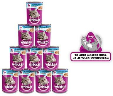 Whiskas Adult Puszka Mokra Karma Dla Kota Z Tuńczykiem W Galaretce 12X400G - zdjęcie 2
