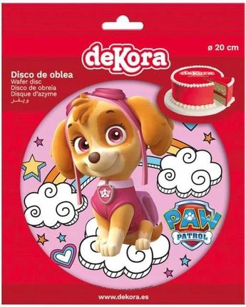 Opłatek Paw Patrol Skye dekor. Na Tort urodziny 20 - zdjęcie 3
