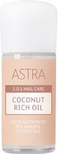 Zdjęcie Astra Kokosowy olejek do skórek i paznokci S.O.S. Nail Care Coconut Rich Oil 12ml - Puszczykowo