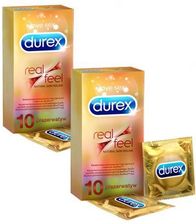 DUREX REAL FEEL Prezerwatywy Bez Lateksu 2 X 10 Szt Ceneo Pl