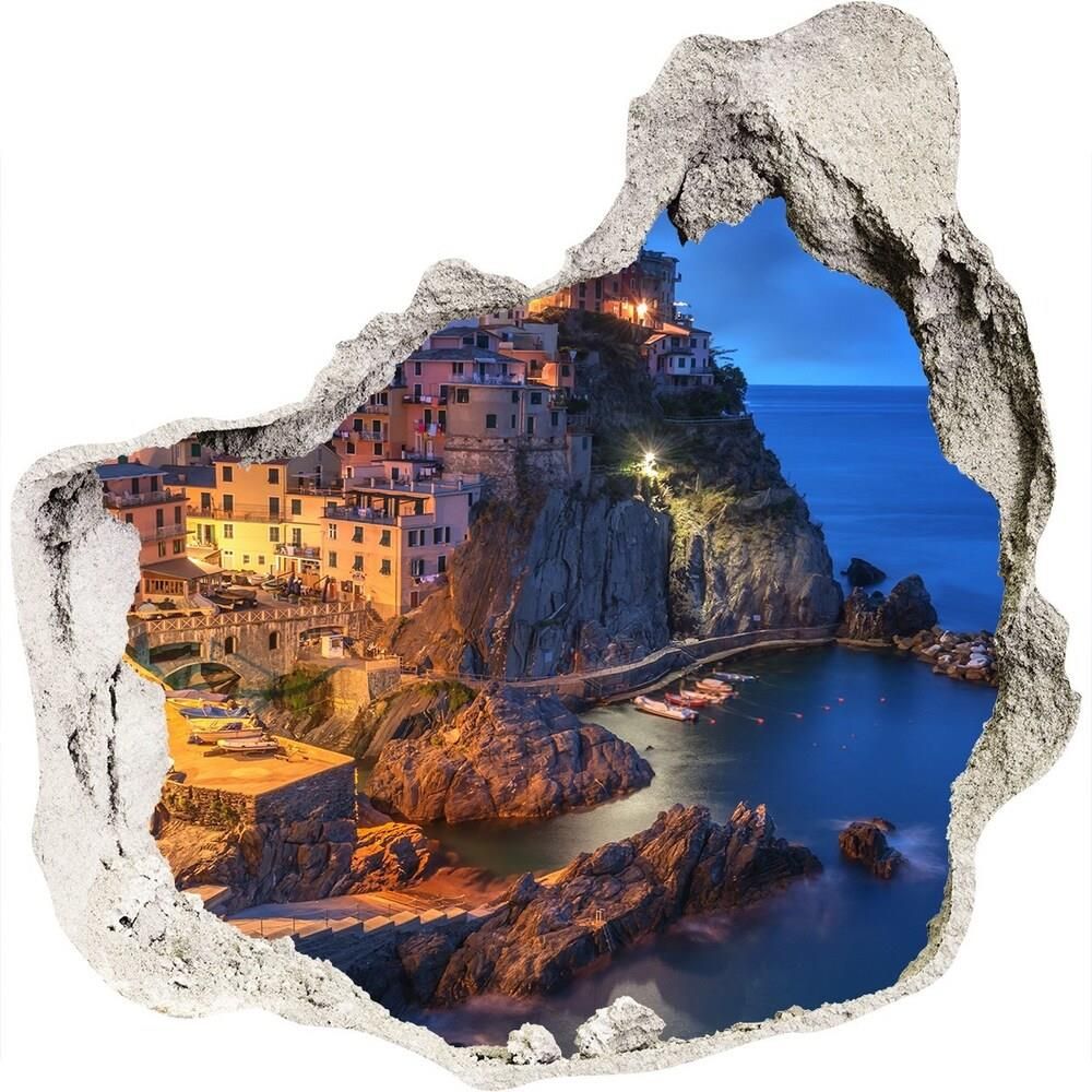 Wallmuralia Pl Fototapeta Dziura Na Cian D Manarola W Ochy