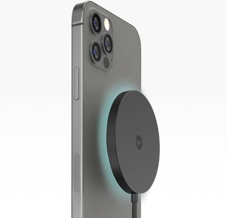Mophie Snap+ Wireless Charging Pad 15W Czarny (IWCSPMOMSBK) - zdjęcie 2