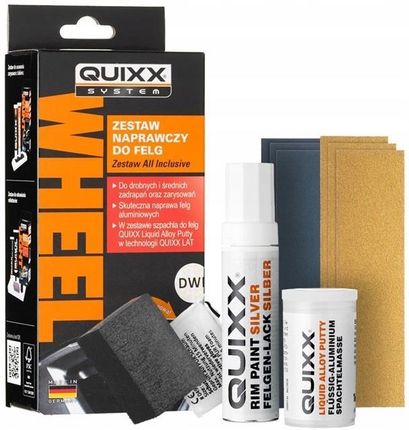 Quixx Zestaw naprawczy do felg 16g + 12ml - zdjęcie 3