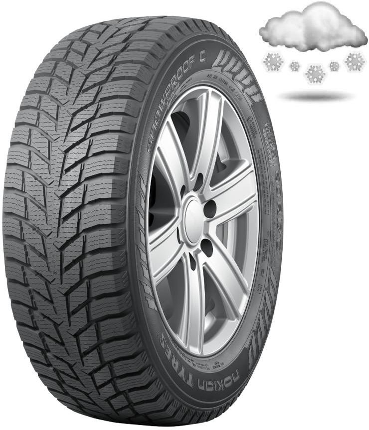 Opony Dostawcze Zimowe Nokian 195 70R15C Snowproof C 104R Opinie I