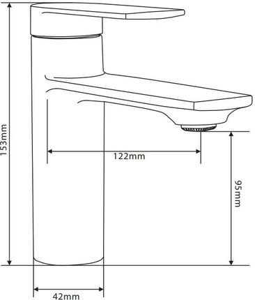 Mexen Zero Biały 71100-20 - zdjęcie 2