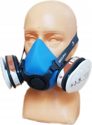 SECURA MASKA OCHRONNA LAKIERNIKA A1P2 3100 NOWOŚĆ - zdjęcie 2