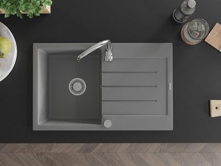 Mexen Bruno + Ociekacz 795x495mm Szary 6513791010-71 - zdjęcie 3