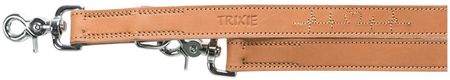 Trixie Smycz Skórzana Regulowana Rustic Heartbeat 2M Brązowa - zdjęcie 2