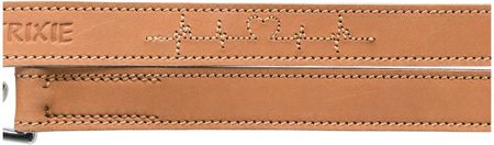 Trixie Smycz Skórzana Regulowana Rustic Heartbeat 2M Brązowa - zdjęcie 3