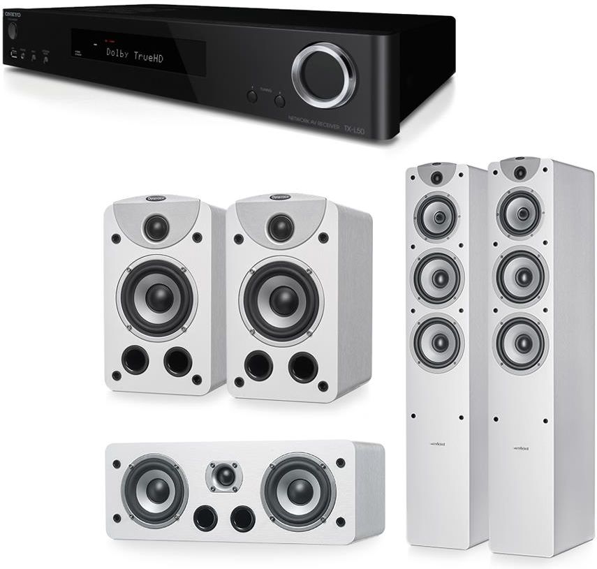 Zdjęcie Dynavoice Magic 5.0 Biały + Onkyo Tx-L50 Czarny - Kraków