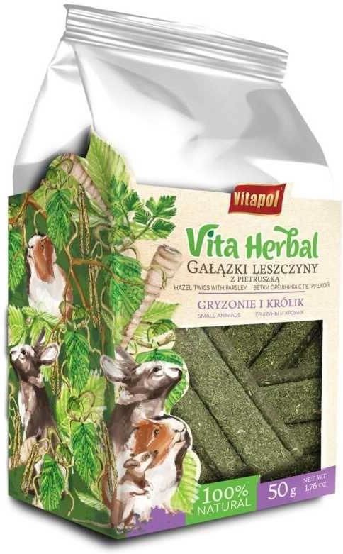 Vitapol Vita Herbal Ga Zki Leszczyny Z Pietruszk Dla Gryzoni Kr Lika