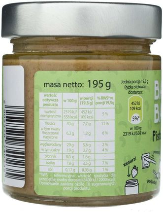 Alpi Basia Basia Pistacjolada krem na bazie nerkowców 210g - zdjęcie 2