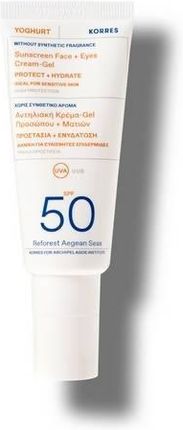Krem Korres Yoghurt Spf Sun Yog. Face&Eyes Spf50 na dzień 40ml - zdjęcie 2