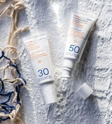 Krem Korres Yoghurt Spf Sun Yog. Face&Eyes Spf50 na dzień 40ml - zdjęcie 3