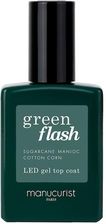 Zdjęcie Manucurist Vernis Green Flash Lakier Półpermanentny Top Coat 15Ml - Nowy Dwór Mazowiecki