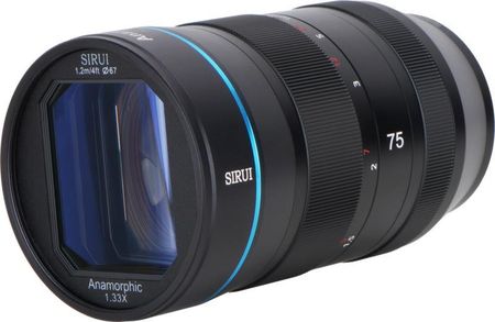 SIRUI Anamorphic Obiektyw 1,33x 75mm f/1.8 Fuji X - zdjęcie 2