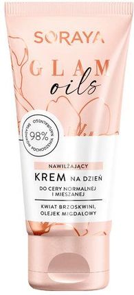 Krem Soraya Glam Oils nawilżający na dzień 50ml - zdjęcie 2