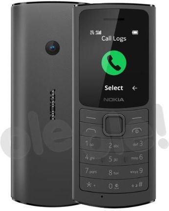 Nokia 110 4G Czarny - zdjęcie 3