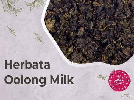 Winoszarnia Herbata Zielona Oolong Milk 100G - zdjęcie 4