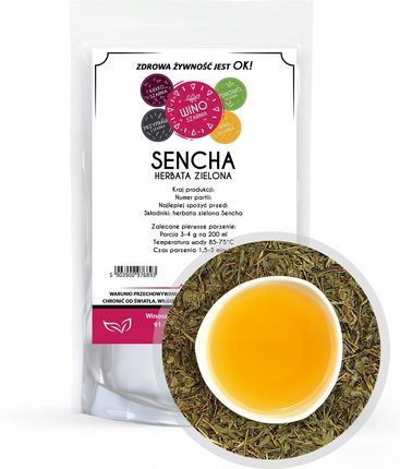 Herbata zielona Sencha 1KG - zdjęcie 3