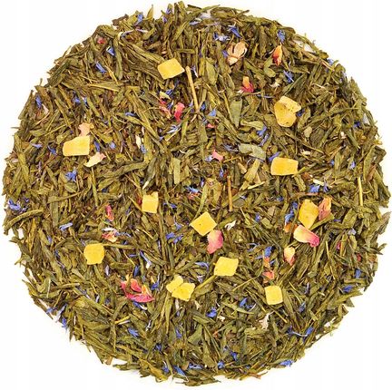 Herbata zielona Sencha Słodycz Mango - 50g - zdjęcie 2