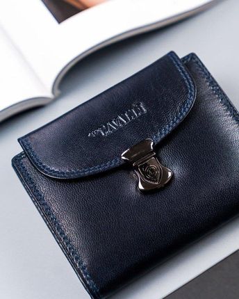 Portfel damski granatowy Cavaldi RD-19-GCL-6405 NAVY - zdjęcie 6