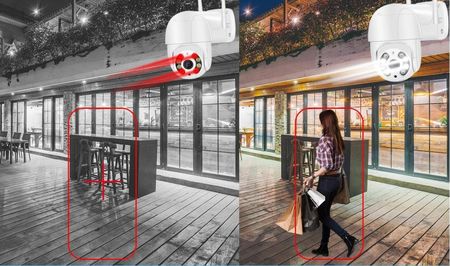 Kamera Obrotowa Ip Wifi Zewnętrzna Full Hd 3Mpx - zdjęcie 4