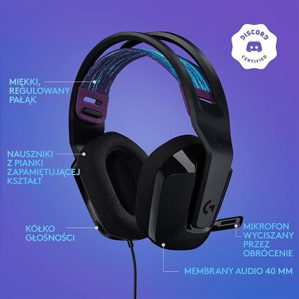 Logitech G335 (981000978) - zdjęcie 5