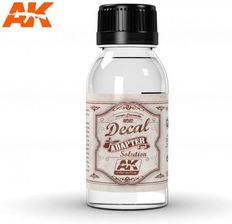 Zdjęcie Ak Interactive 582 Decal Adapter Solution Płyn Na I Pod Kalki 100Ml - Piastów