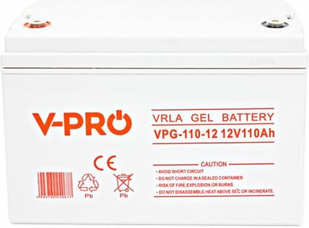 Akumulator AGM 12V 110Ah PRO SOLAR - zdjęcie 2