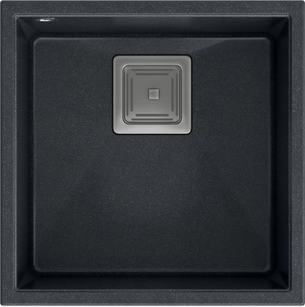 Quadron David 40 Czarny+Syfon Stal Szczotkowana+Zaczepy (HQD4242U8) - zdjęcie 3