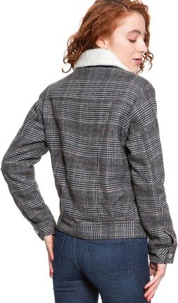 Lee Wool Check Sherpa Jk Khaki L56Xvlmh - zdjęcie 4