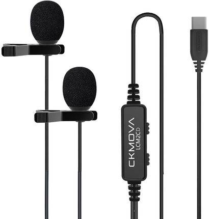 Ck Mova Ck Lcm2Cd Podwójny Mikrofon Krawatowy Usb C - zdjęcie 2