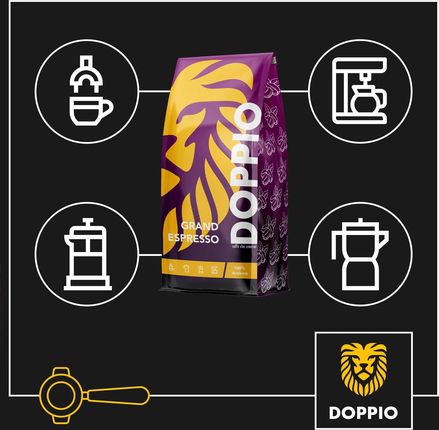 Blue Orca Coffee Kawa Ziarnista Doppio Grand Espresso 2X1Kg - zdjęcie 4
