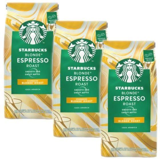 Kawa Starbucks Blonde Roast Espresso Kawa Ziarnista Zestaw X G