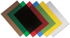 Zdjęcie Okładki Przezroczyste Do Bindowania Kolorowe A4 200 Mic Żółty - Stęszew