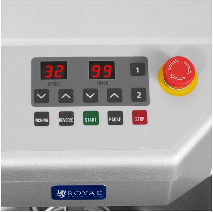 Mikser Spiralny 23L Royal Catering 1300 W Rcpm 20,1S - zdjęcie 5