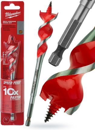Milwaukee Wiertło do drewna speed feed 4932464071 - zdjęcie 3