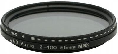 Filtr Szary Pełny 55mm Regulowany Fader ND2-ND400 - zdjęcie 2
