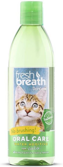 Tropiclean Fresh Breath Water Additive Cat Naturalny Dodatek Do Wody