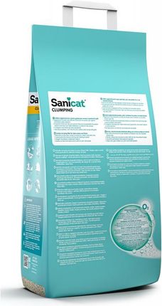 Sanicat Clumping Żwirek Bentonit Bezzapachowy 8L Zbrylający - zdjęcie 2
