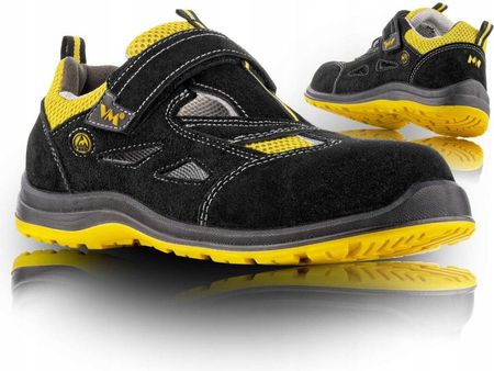 Vm Footwear Sandały Robocze Podnosek Michigan S1P Esd - zdjęcie 5
