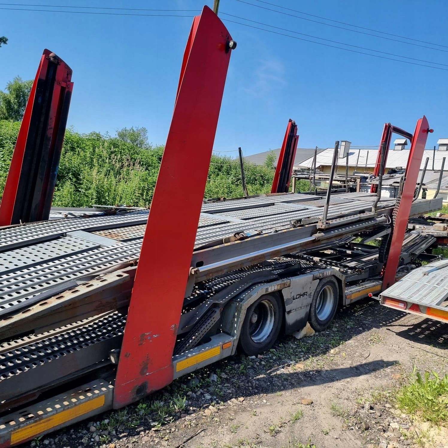 Naczepa Przyczepa Lohr Autotransporter Opinie I Ceny Na Ceneo Pl