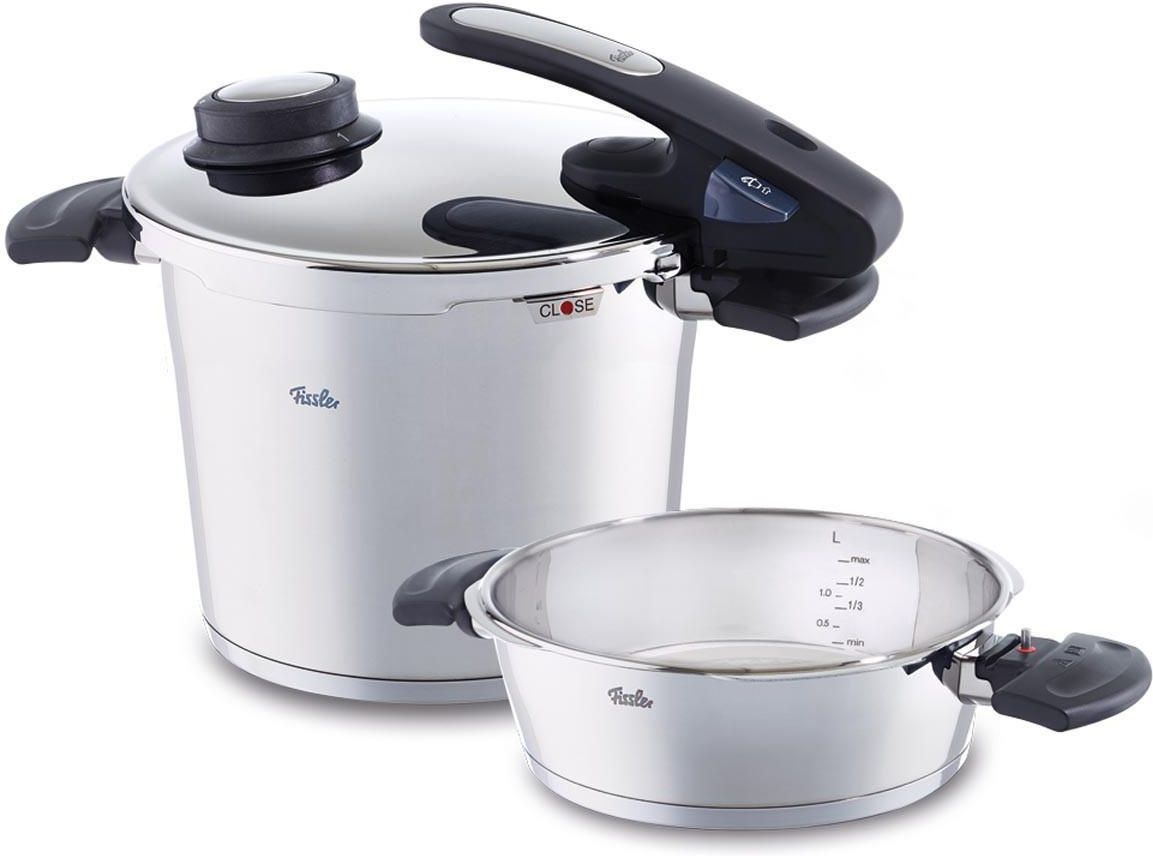 Fissler Zestaw Szybkowarów Vitavit 2 5L 6 0L Edition Design Opinie