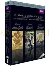 Film DVD Historia Wielkich Dzieł. Seria 2. Impresjonizm i postimpresjonizm: Auguste Renoir / Georges Seurat / Vincent van Gogh (BBC) BOX (3DVD) - zdjęcie 1