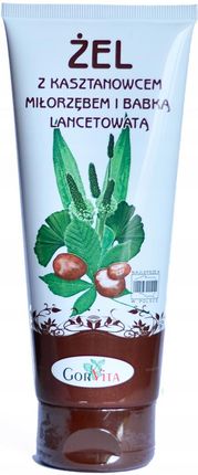 Gorvita, Żel z Kasztanowcem, miłorzębem i babką lanc. 200ml - zdjęcie 2