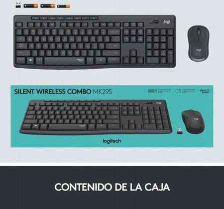 LOGITECH KLAWIATURA I MYSZKA MK295 BIAŁY (INNY) - zdjęcie 4