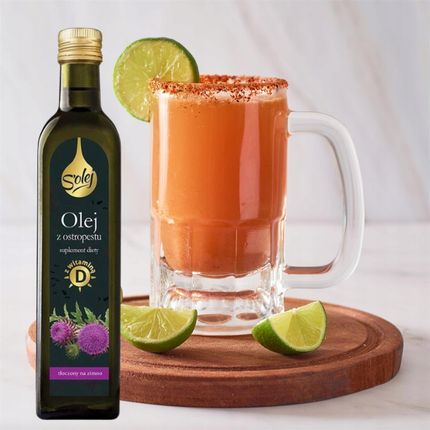 Oleofarm S'olej Olej z ostropestu z witaminą D 250ml - zdjęcie 3